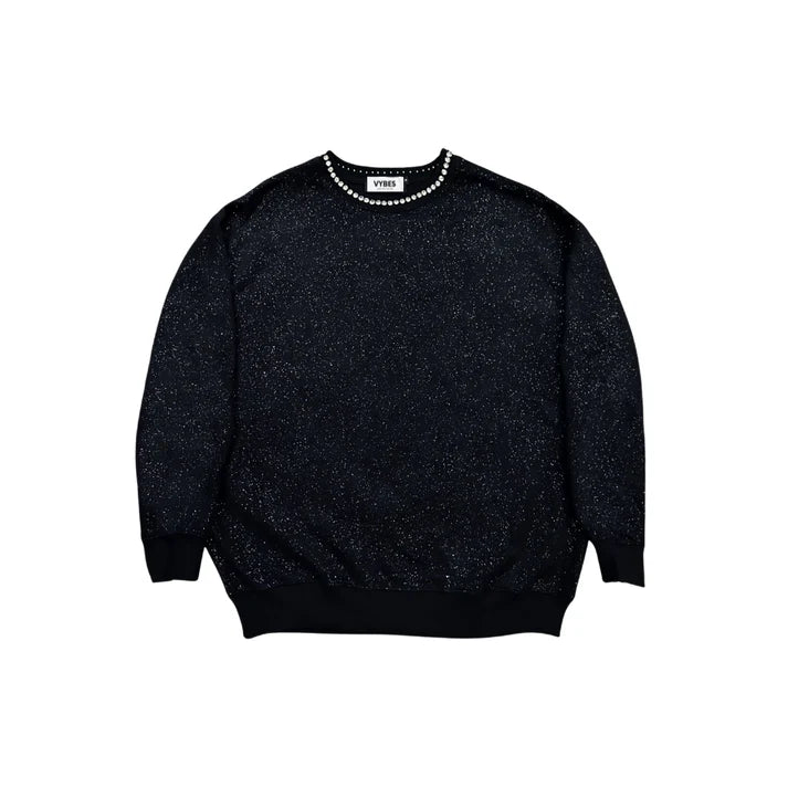 DIAMERA Iced Collar Crewneck