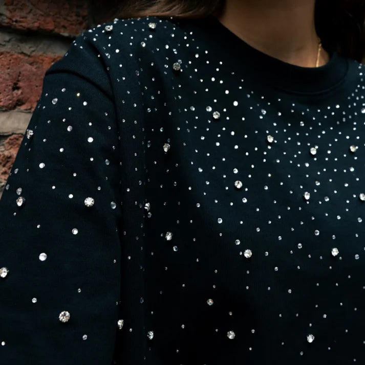 DIAMERA Luxe Rhinestone Tee