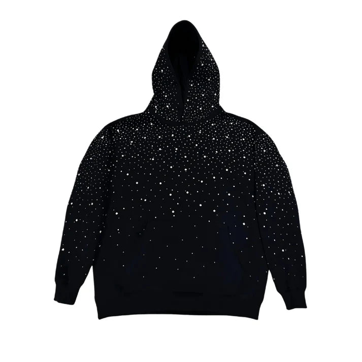 DIAMERA Rhinestone Galaxy Hoodie